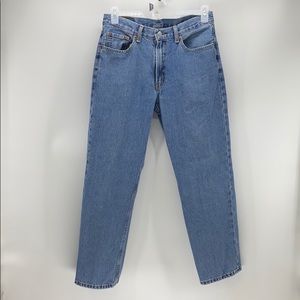 Levi’s 550 high rise tapered leg mom jeans
